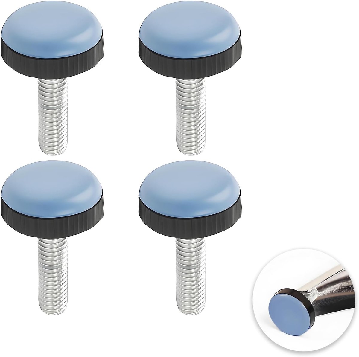 Meubelhoezen M6 - PTFE glijdende voeten - vloerbescherming voor tapijt en PVC - stabiele constructie - ShopVlot