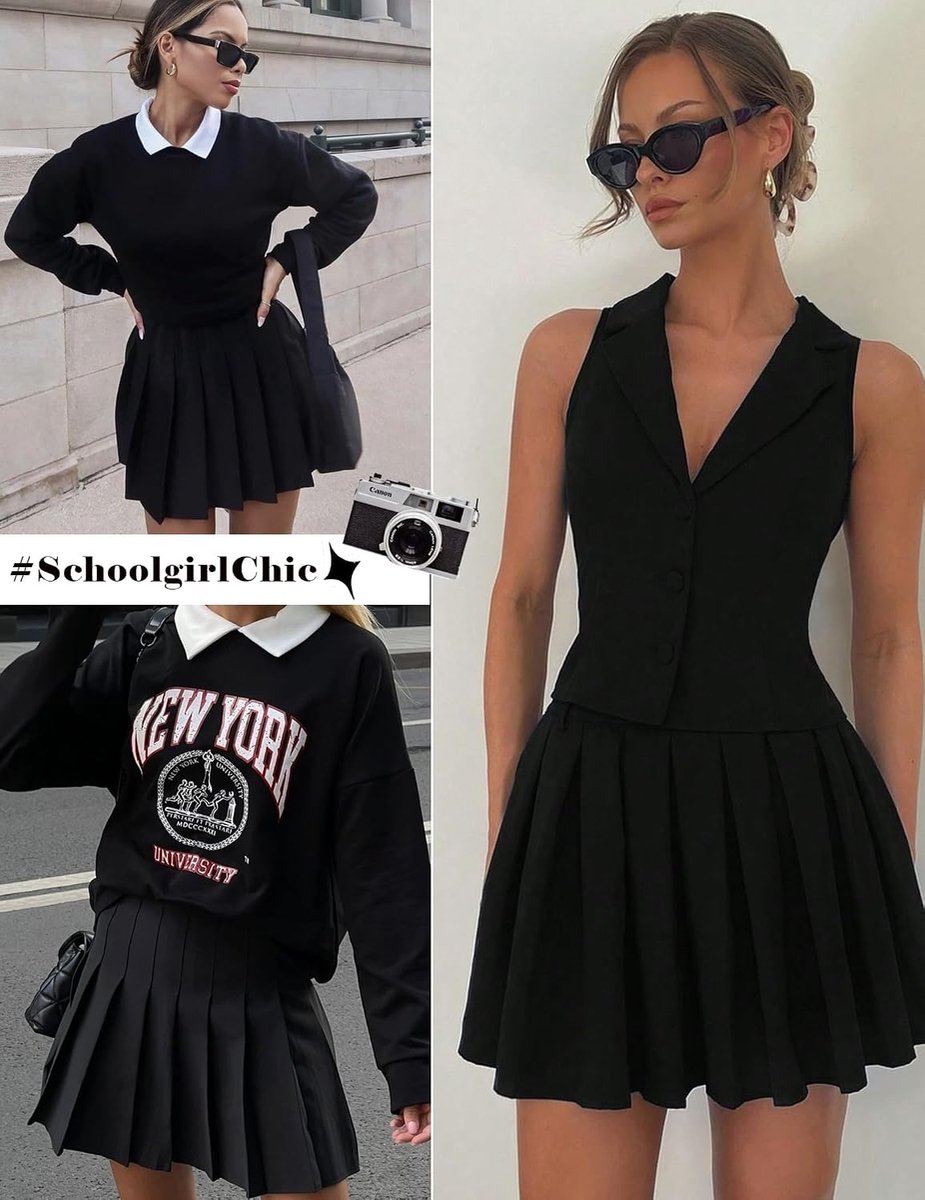 Geplooide minirok dames - hoge taille - zachte elastische stof - ideaal voor cosplay feest - ShopVlot
