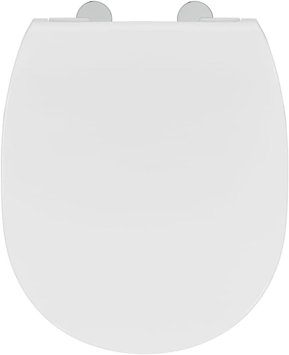 Toiletzitting - Toiletdeksel - Badkamer Vernieuwen - Soft Close - Slim Design - Wit