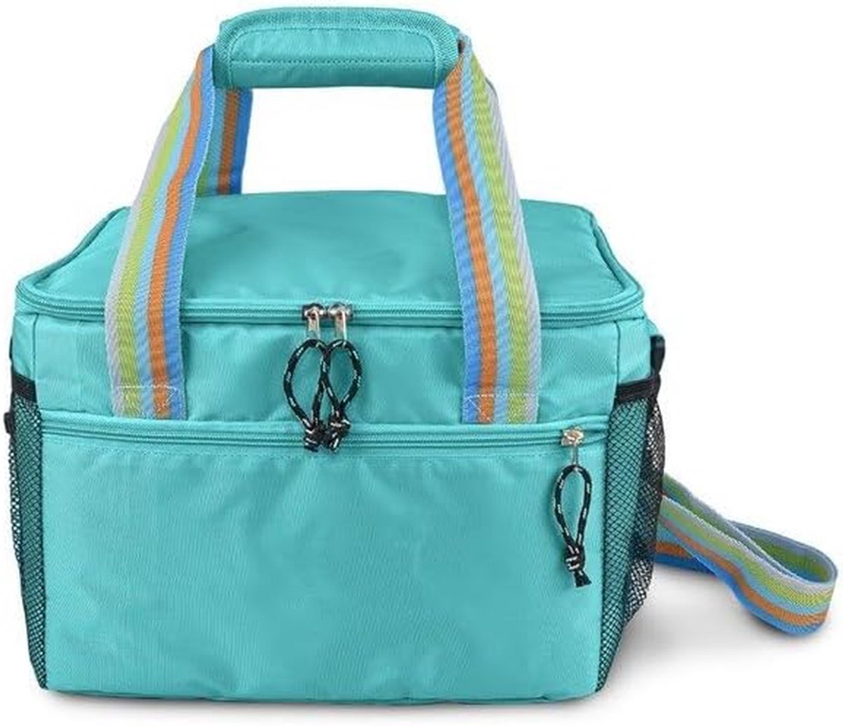 Koelbox - Isolatietas - Buitenactiviteiten - 12 uur koel - 16L - Blauw