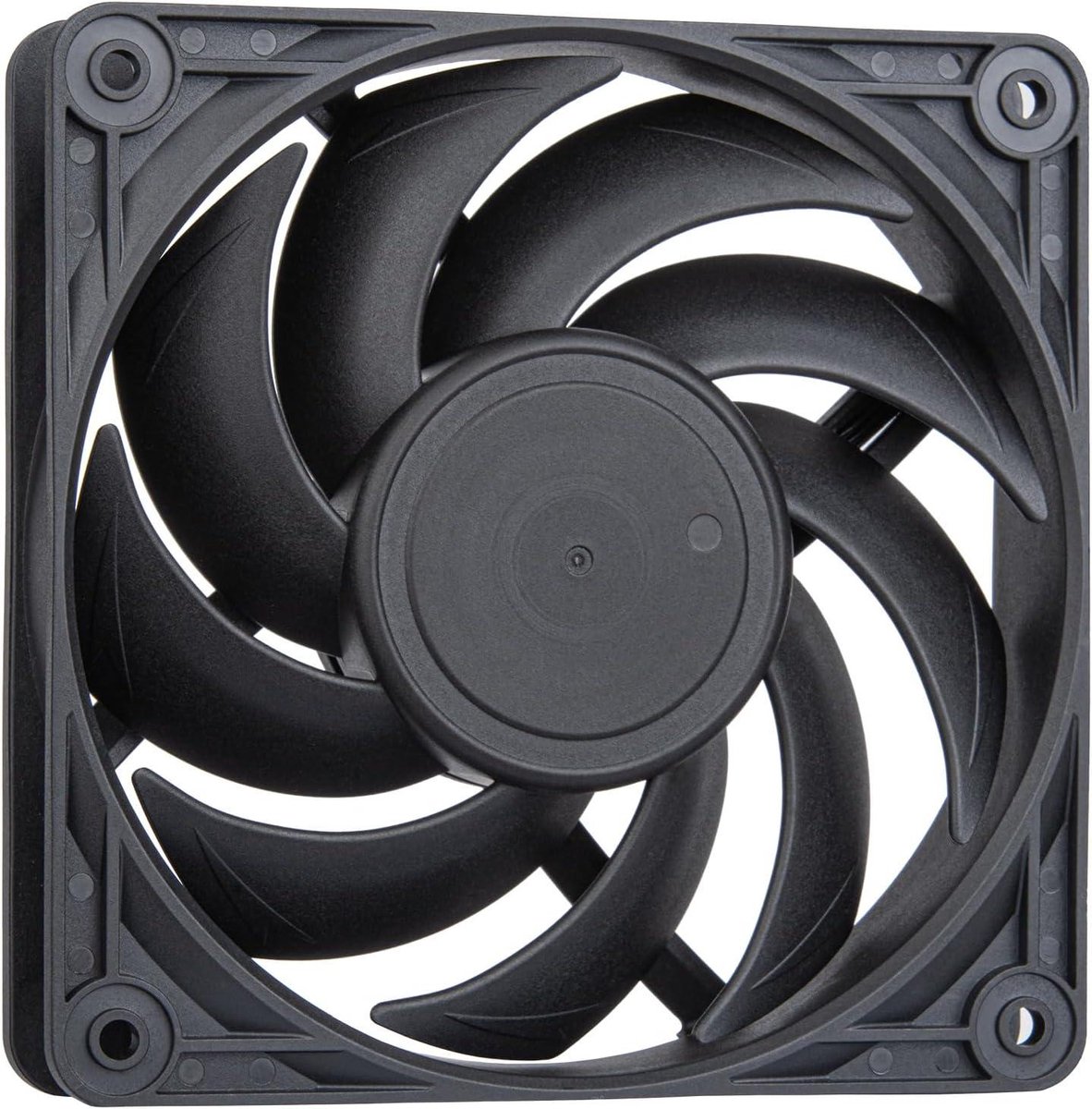 Image of 120 mm Ventilator - PC Ventilator Koeler - Computer Koeling - Hydraulische Lagers - 120 mm - Zwart