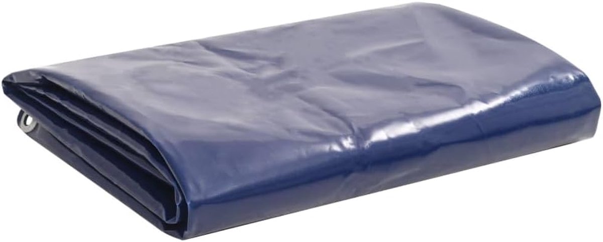 Dekzeil - Afdekzeil Grondzeil - Bescherming Outdoor - Water- en Scheurbestendig - 3 x 6 m - Blauw