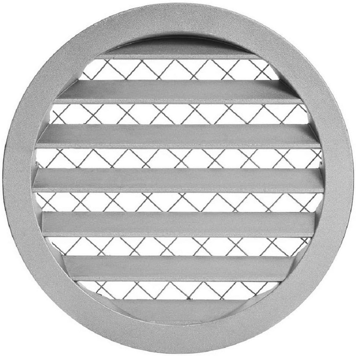 Ventilatie rooster - Afzuigkap rooster - Luchtcirculatie verbeteren - Rond aluminium ontwerp - 315 mm diameter - Aluminium