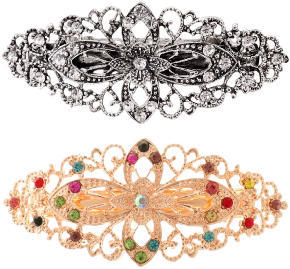 2 stuks opgestoken kapsel-haarspelden, retro haarspelden, Elee haarspelden, strass-haarspelden voor dames, kapseldecoratie, haarspelden