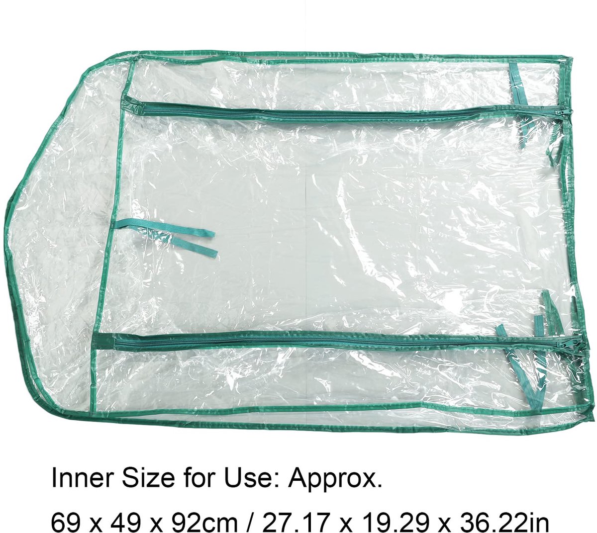 Broeikas, Transparant PVC 69x49x92cm Mini-plantenhoes Voor 2-laags Planken