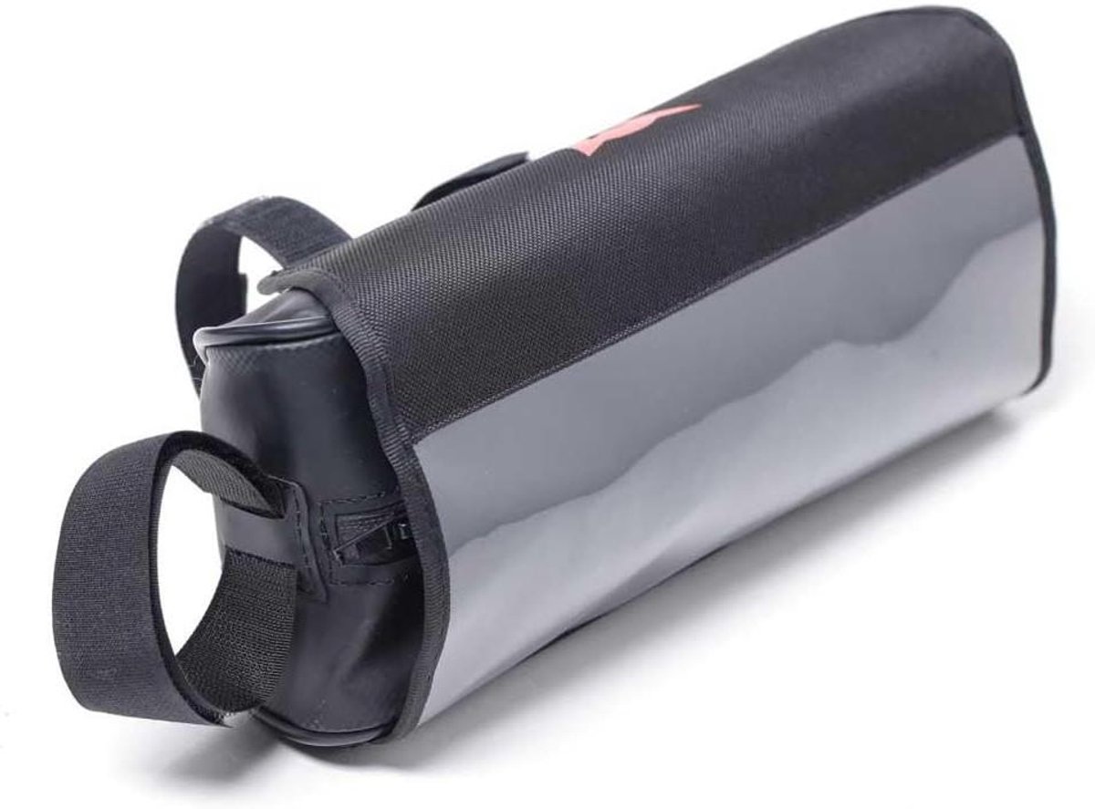 Handlebar Tas - Motorfiets Tas - Motorrijden - Waterdicht - One Size - Zwart