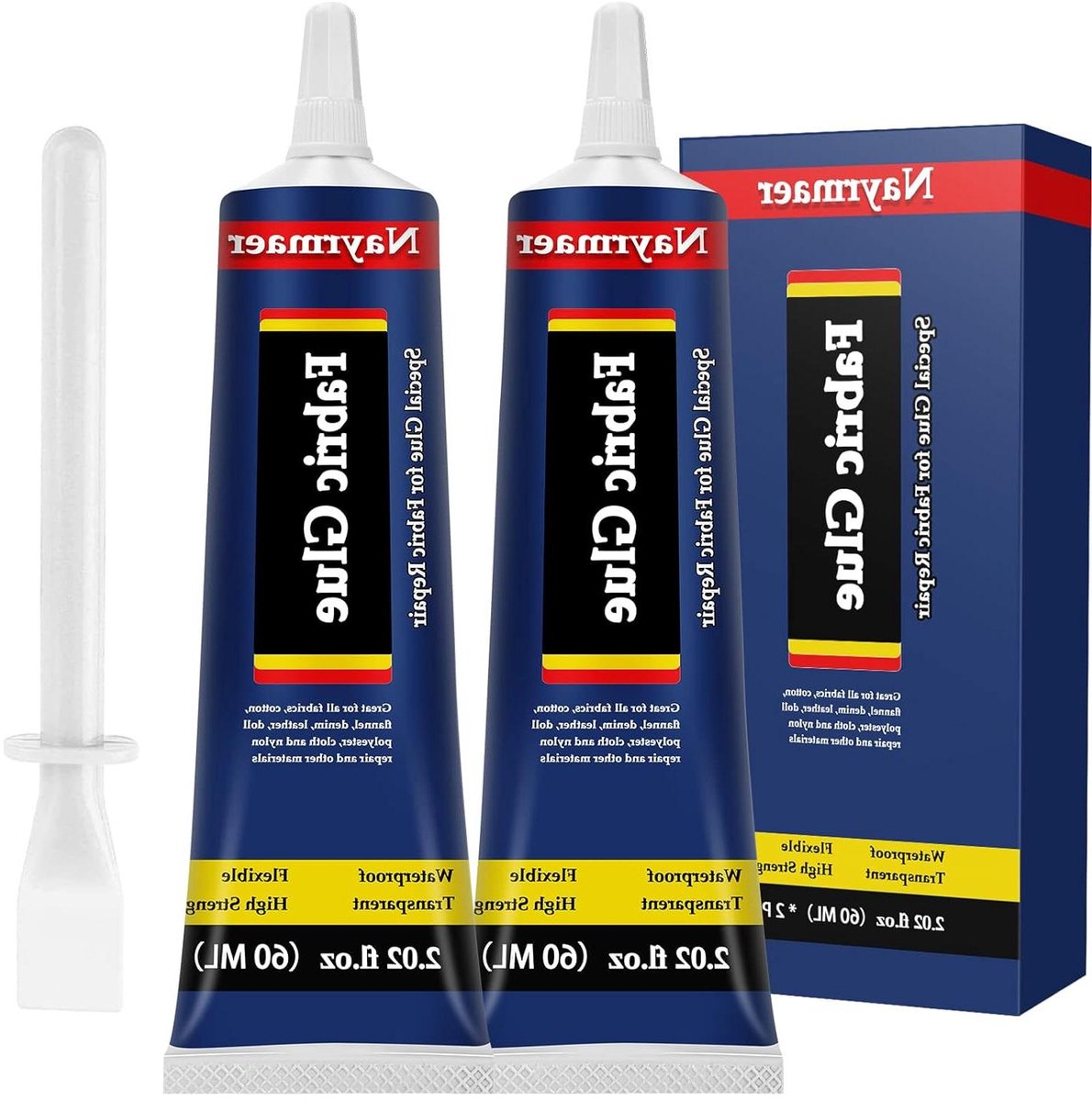 Textiel Lijm - Stof Lijm - Kleding Repareren - Sneldrogend Formule - 132 g - Transparant