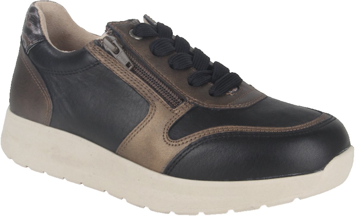 Nimco 7006 Sneaker Sharon Lace Black Combi Kx