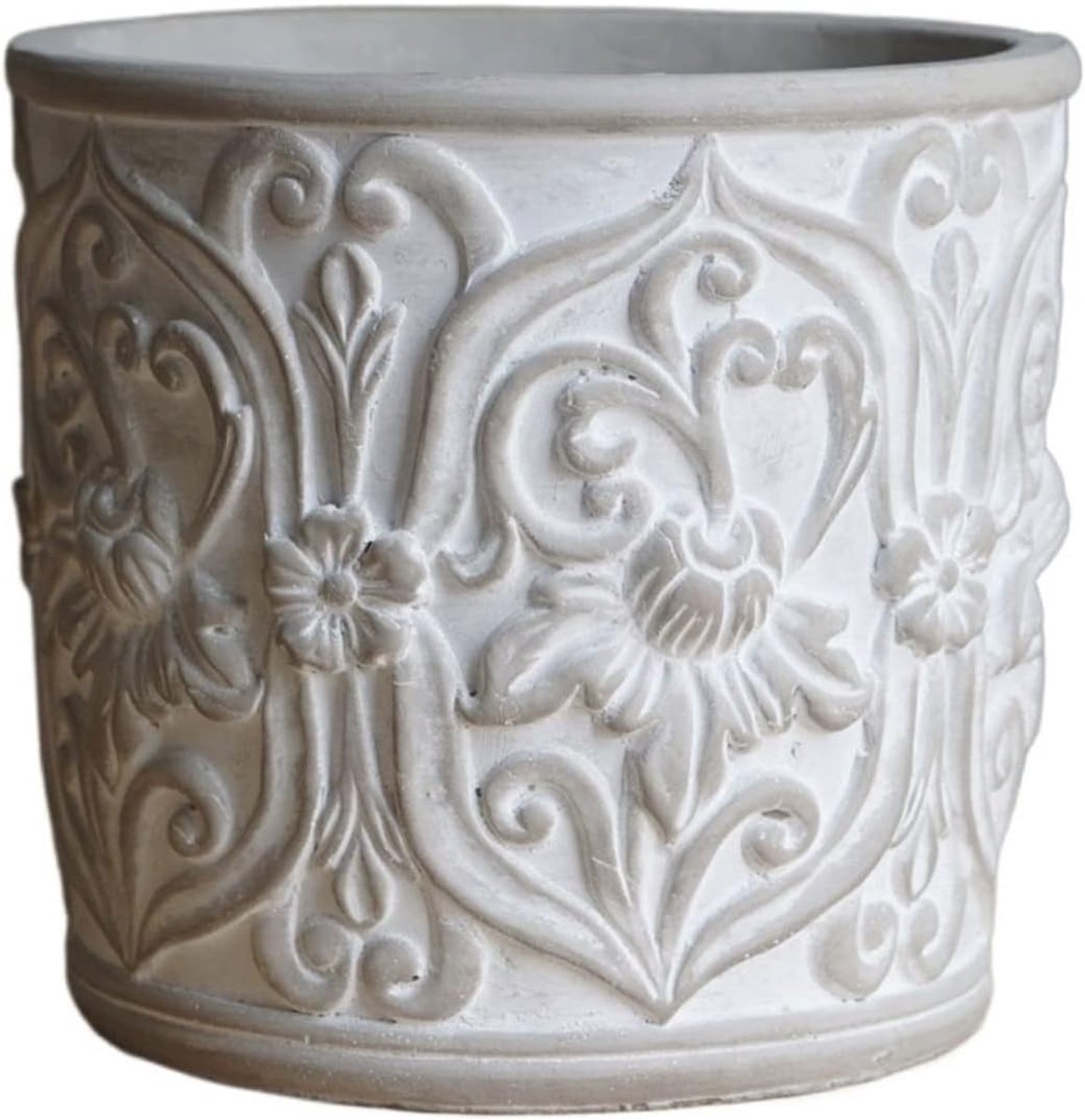 Pot Voor Kamerplanten Plantencontainers Reliëf Ronde Sappige Bloempotten Woonkamer Desktop Balkon Decoratieve Bloempotten Plantenbakken Decoratieve Plantenpotten(B)