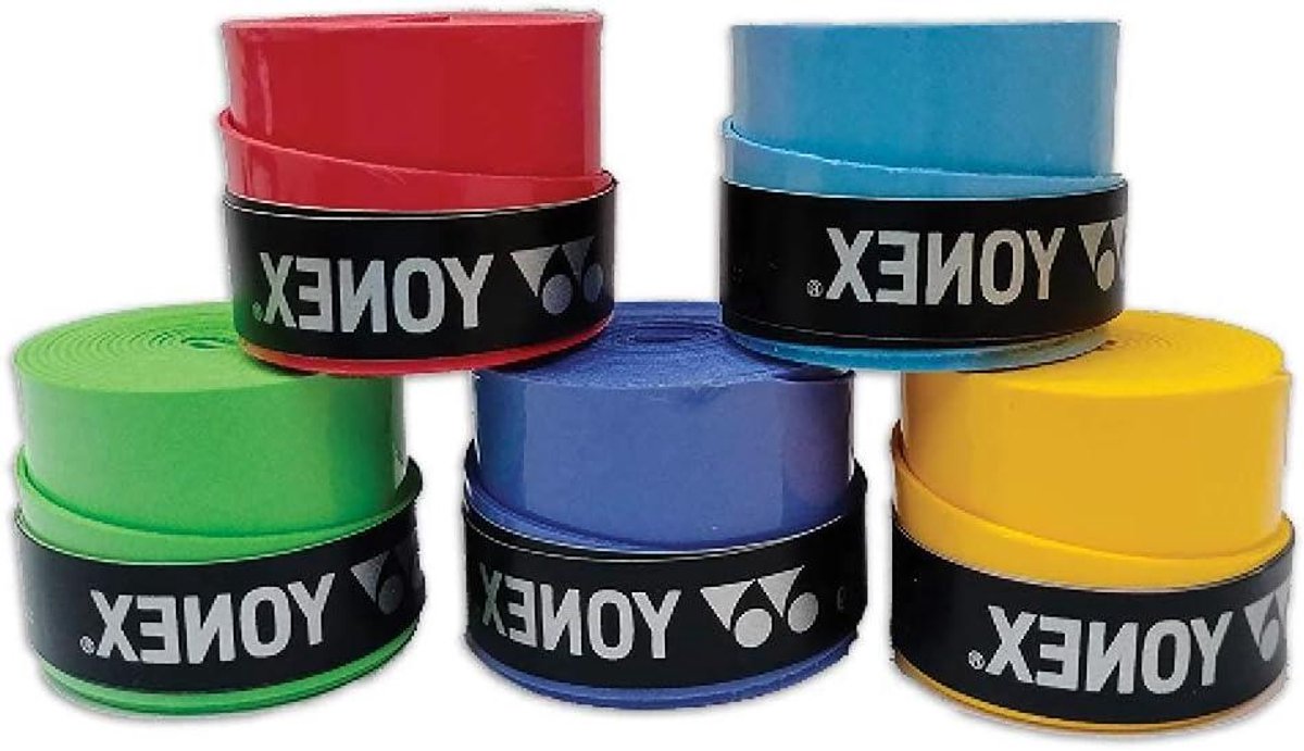 Badminton Grip Tape Overgrip Set (5 Stuks) - Antislip en Comfortabel Voor Racket