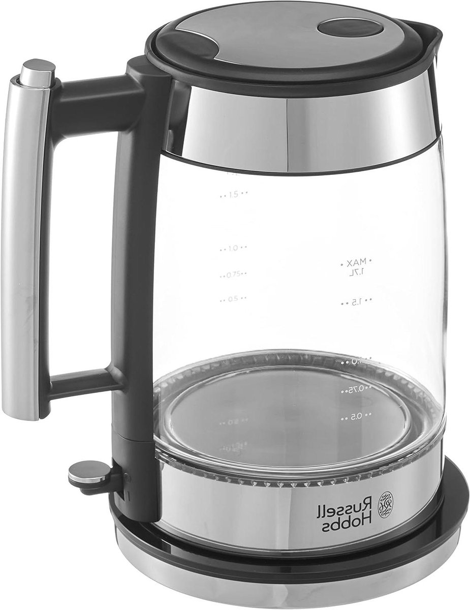 Glazen Waterkoker - Elektrische Waterkoker - Koffie en Thee Zetten - Anti-kalkfilter - 17 Liter - Zwart