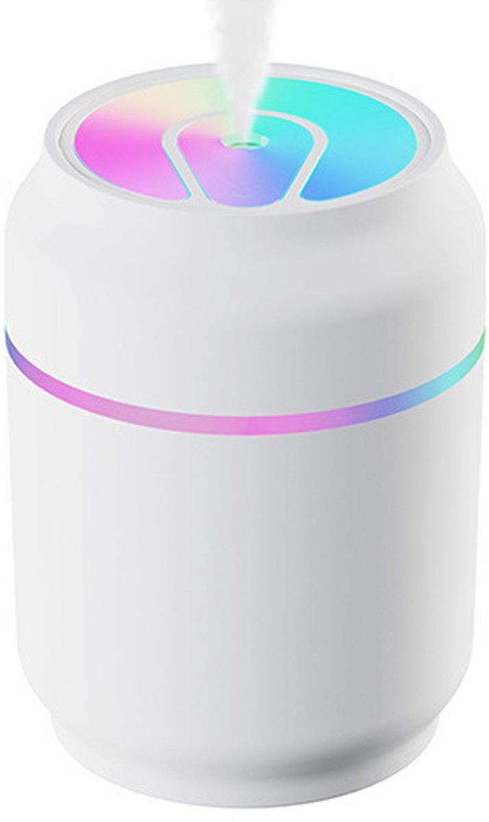 Mini Luchtbevochtiger, Koele Mist Draagbare Mini USB Luchtbevochtiger voor Planten, Auto, Babykamer met Automatische Uitschakeling, Stille Persoonlijke Luchtbevochtiger
