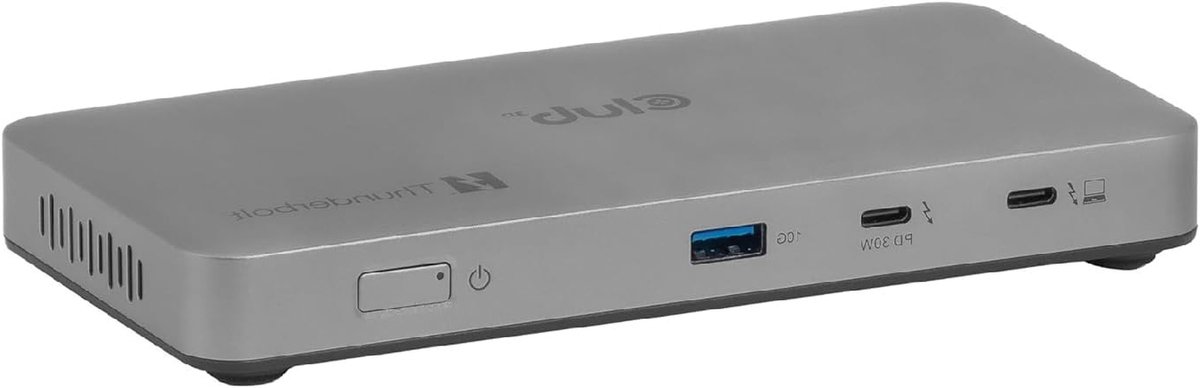 Thunderbolt 5 Hub - USB C Docking Station - Productiviteit Vergroten - Triple Video Output - 180W - Zwart