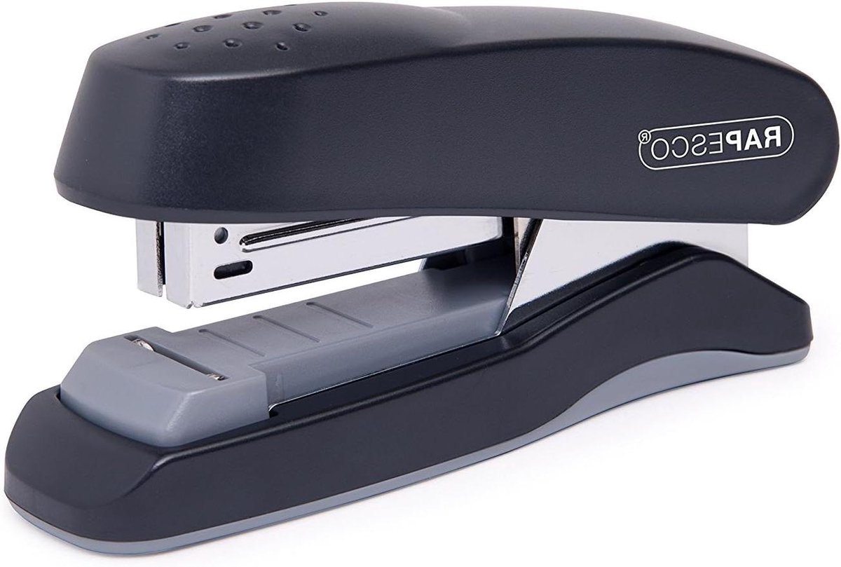 Vlaknietmachine - Nietmachine Kantoor - Papier Snel Nieten - Minder Kracht Nodig - 25 Vel Capaciteit - Zwart