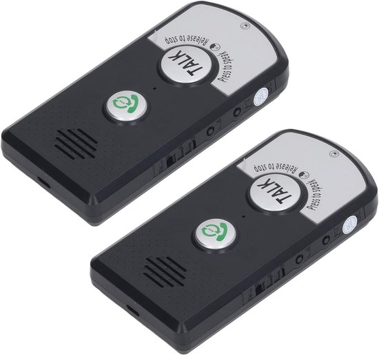 2-Weg Intercom Systeem - Deurbel Intercom - Communicatie Thuis - 1000 Meter Bereik - 14 x 9.5 x 6.7 cm — afbeelding 5