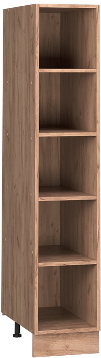 Vicco Keukenrek, Goudkleurig Eiken, 30 cm zonder werkblad