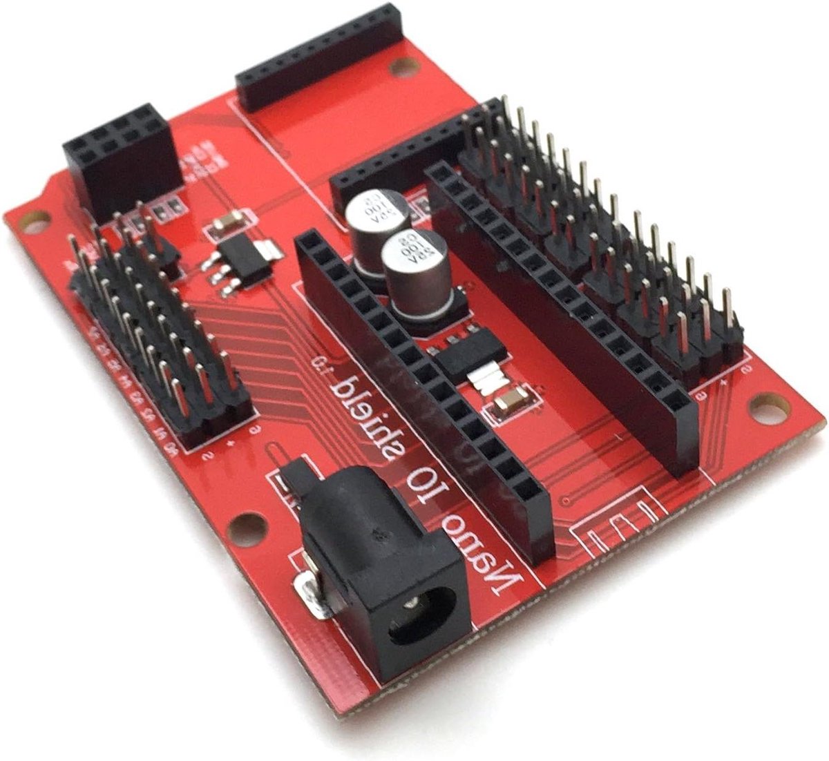 Sensor Uitbreidingsbord - Io Bord - Arduino Projecten - Draadloze Connectiviteit - 122 x 82 cm - Groen