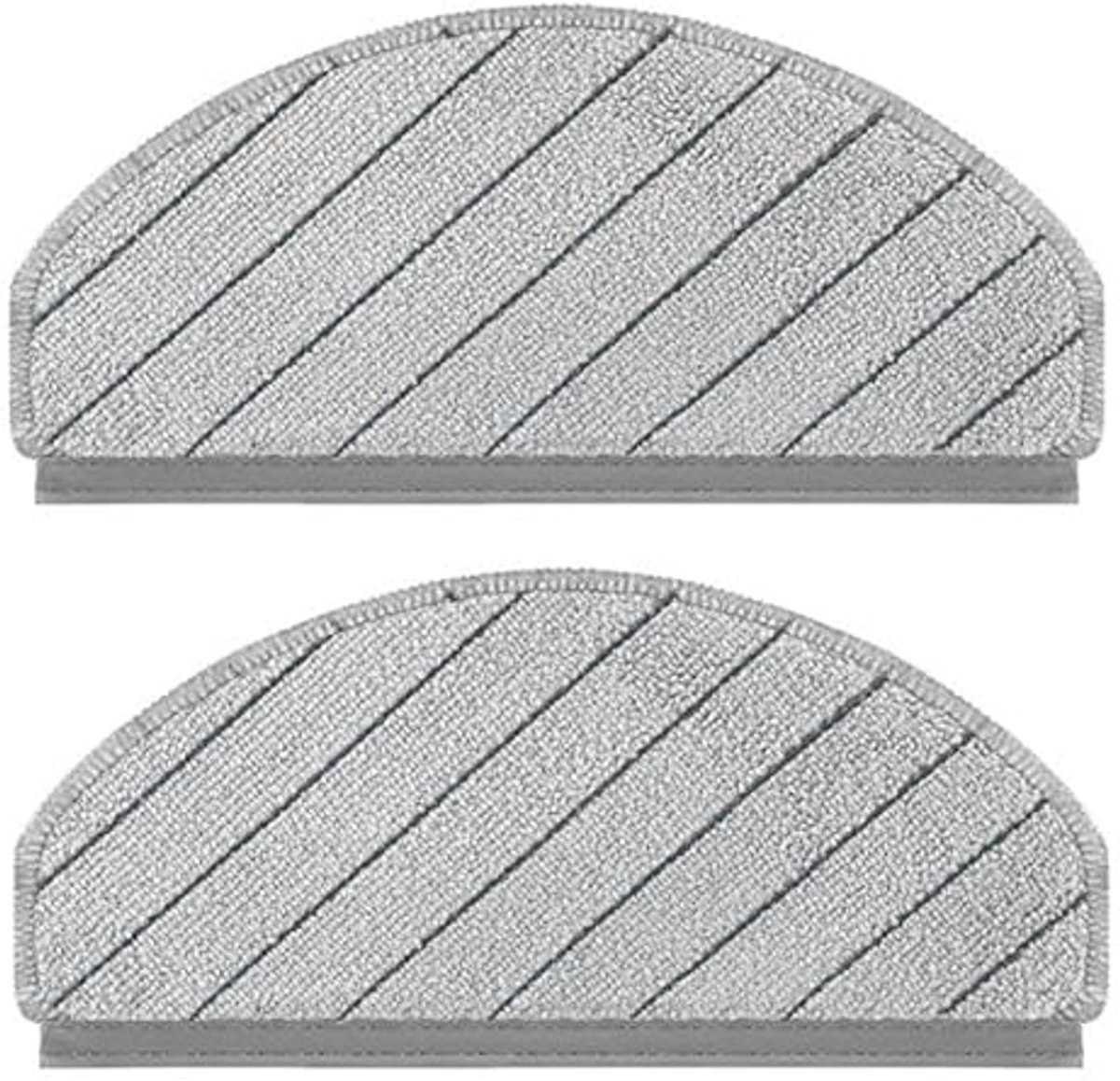 Vervangende dweilpads geschikt voor Ecovacs DEEBOT N20, N30 en N30 Plus, geschikt voor Ecovacs N20 PRO/Family robotstofzuiger accessoires, geschikt voor N20 PLUS dweil, microvezel schoonmaakdoek, set van 2 stuks