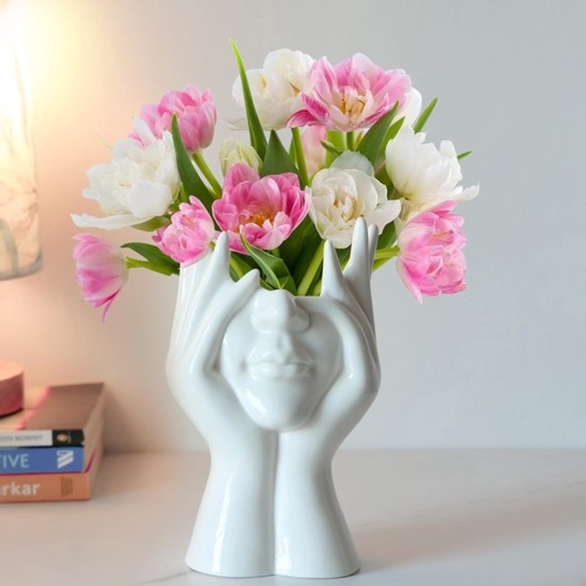 Dailygoods- Keramische Vaas - Decoratieve Sculptuurvaas - Moderne
