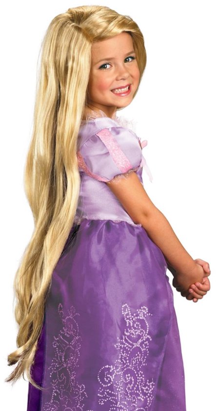 Disney Tangled Rapunzel Pruik Kinderen - Blond