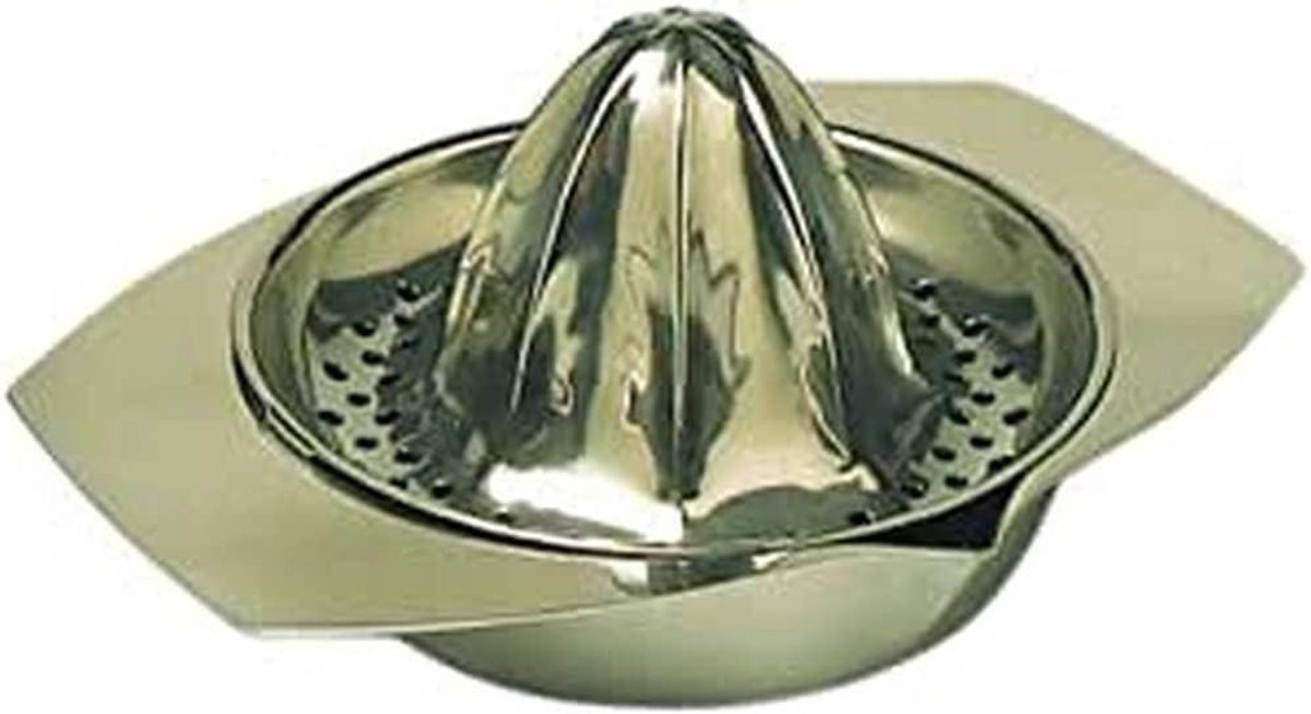 Citruspers - Sapcentrifuge - Verse Sap Maken - Roestvrij Staal - 12 x 16 x 7 cm - Aluminium