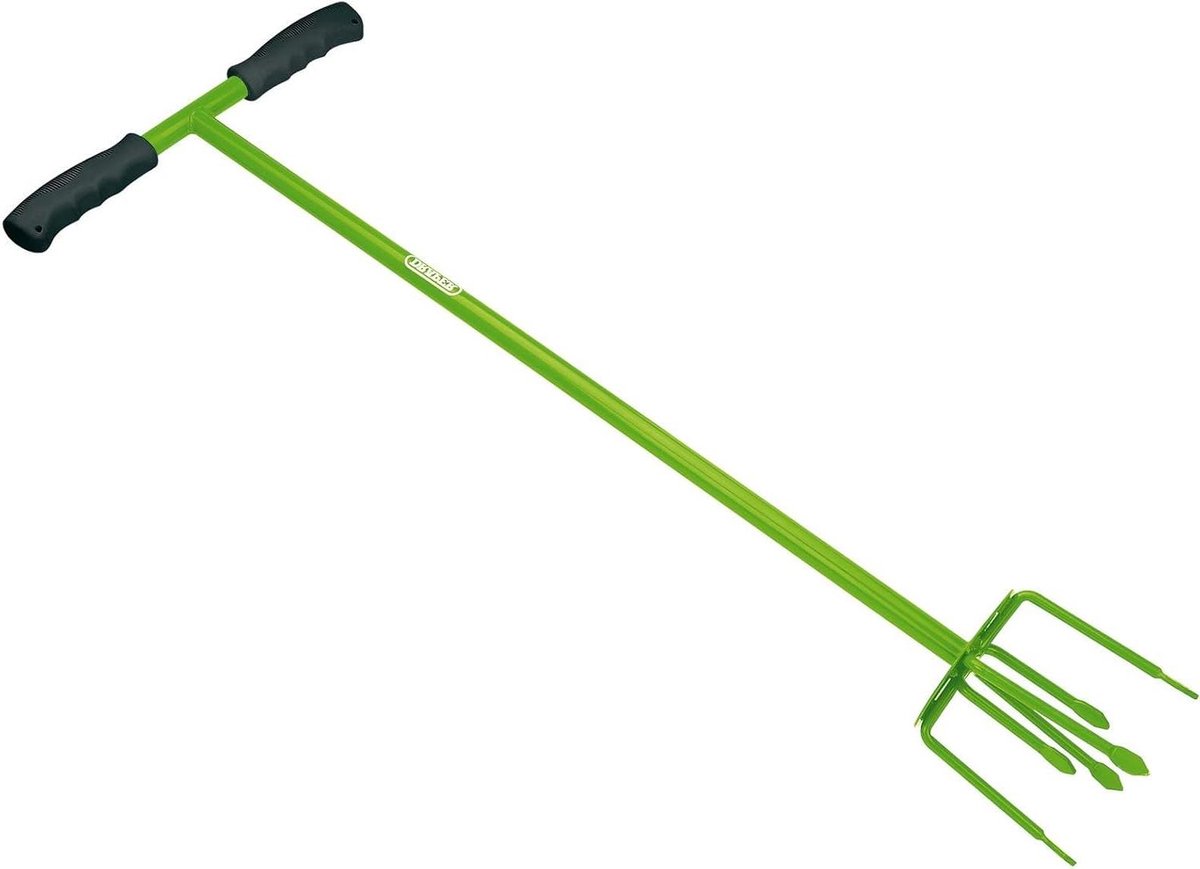 Tuinfrees - Cultivator Bodemwoeler - Bodem Losmaken - Stalen Buis - 98 cm breed - Groen
