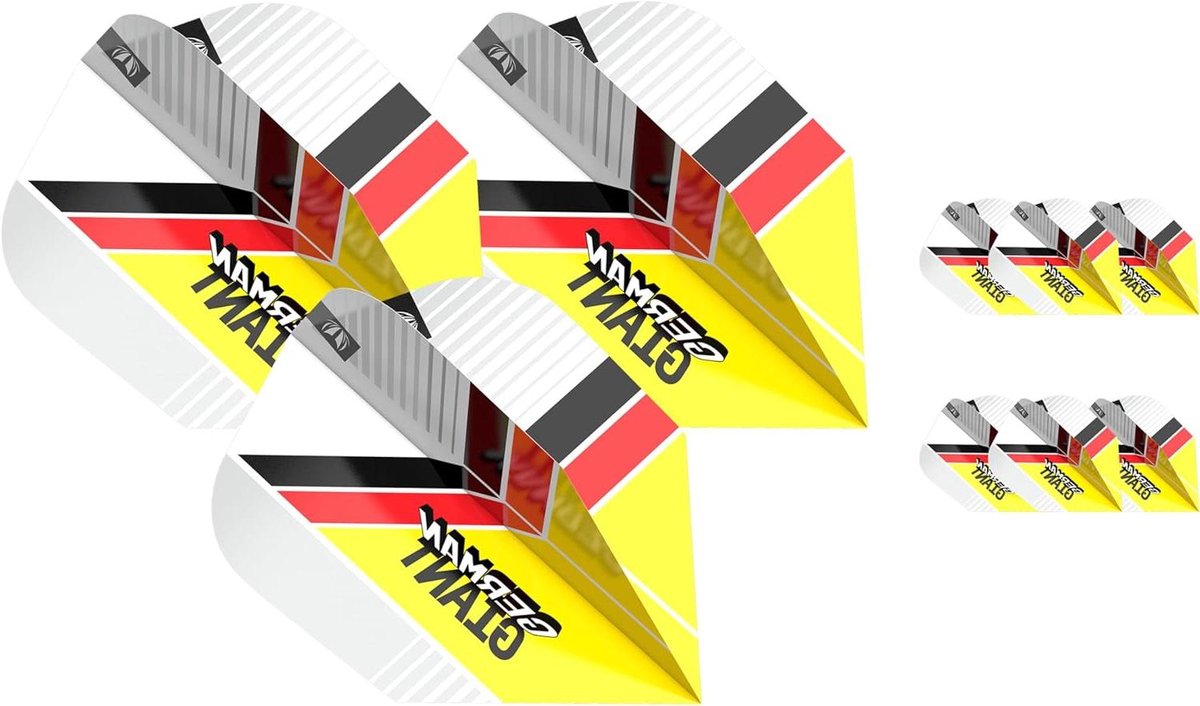 Dart Flights - Vluchten Pijlen - Darts Spelen - Pro Ultra 100 Micron - No.6 - Meerdere Kleuren