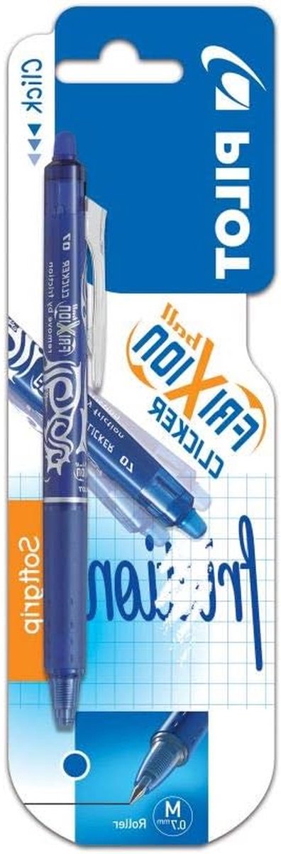 Rollerbalpen Frixion Ball - Wegwerpbare Pen Vulling - Fouten Corrigeren - Thermogevoelige Inkt - 07 mm - Rood