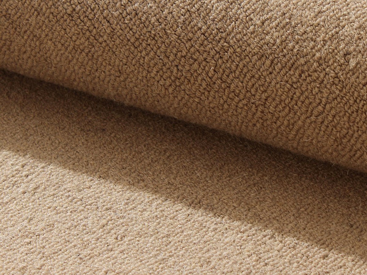 Vente-unique Getuft vloerkleed 100% wol - 200 x 290 cm - Taupe - 1800g/m² - BEREA