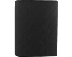 Sprei Renato Balestra Frida - Donsdeken Sprei - Bed Opmaken - Lichtgewicht Vulling - Tweepersoons - Zwart