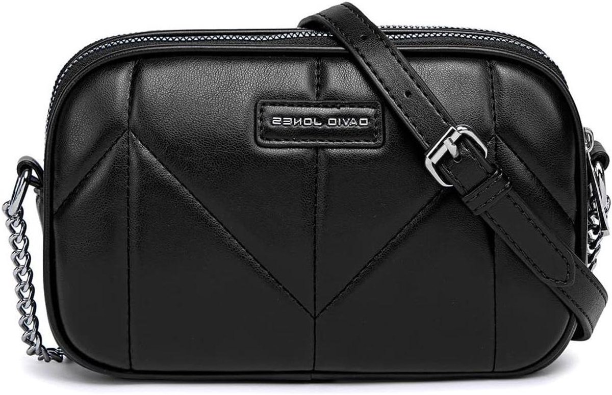 Dames Schoudertas - Handtas Meerdere Vakken - Dagelijks Gebruik - Ronde Vorm Padded - 25 x 15 x 3 cm