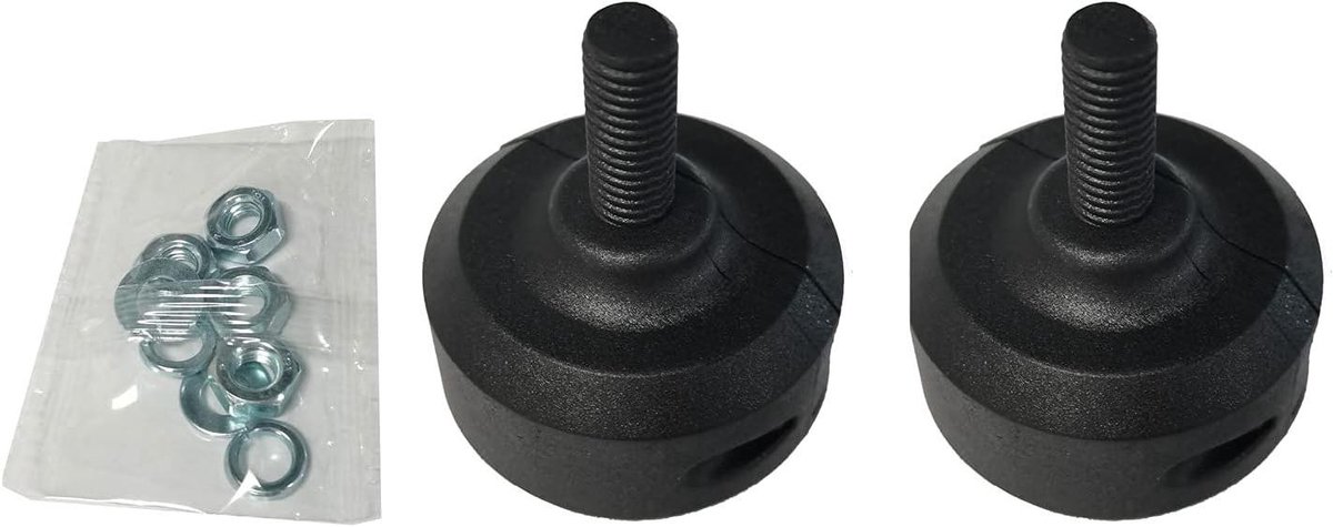 Poortopener Magneten - Schuifpoort Accessoires - Poorten Automatiseren - Verbeterde Plastic Verpakking - 2 Stuks - Zwart