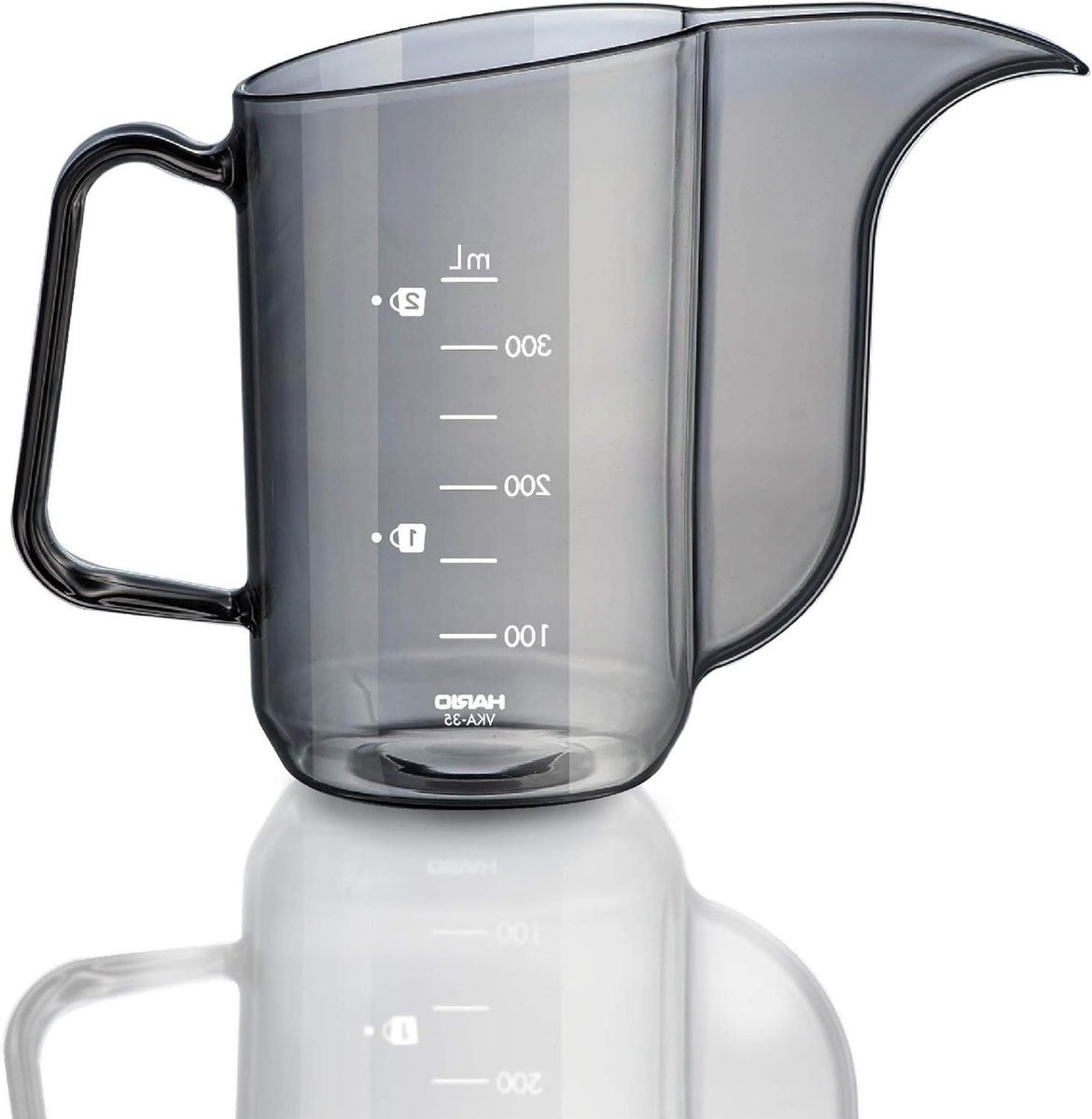 Waterkoker Air - Druppelketel V60 - Koffie Zetten - Transparant Hars Ontwerp - 350ml - Lichtgrijs