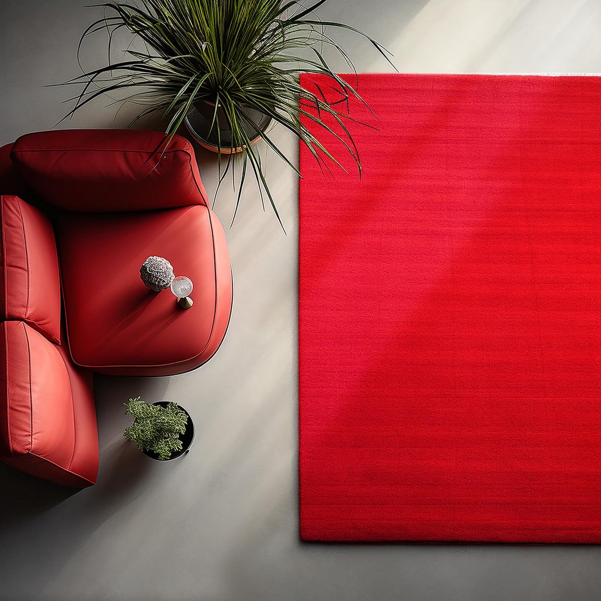 Vloerkleed woonkamer 160x230 cm Rood Wasbaar kortpolig Eenvoudig modern design keukenkleed Antislip Extra zacht Fluffy Slaap- en kinderkamer