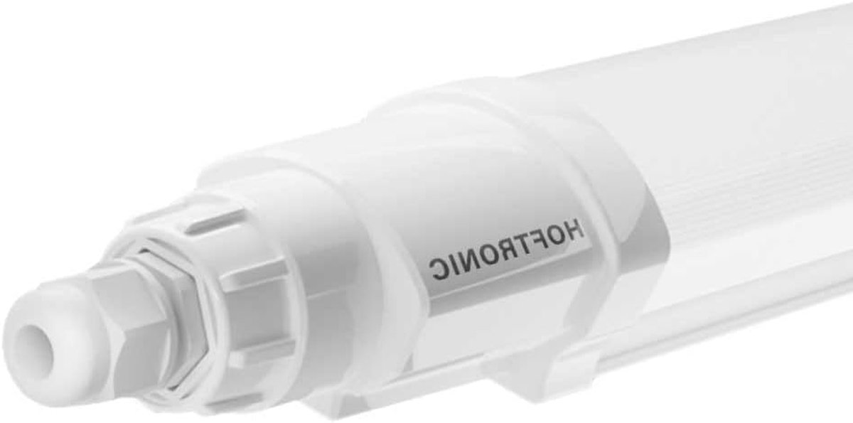LED TL Armatuur 60cm Daglicht Wit 18W Koppelbaar IP65 Waterdicht Plafondverlichting