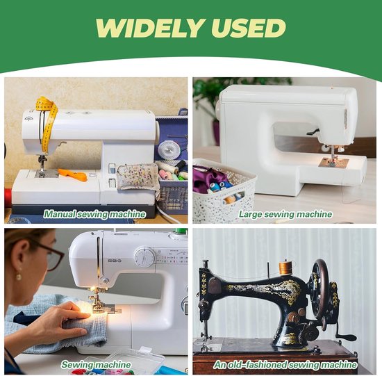 Spoelen voor naaimachine, veelzijdige naaigaren set garen naaimachine accessoires met opbergdoos voor Brother Babylock Janome en de meeste thuisnaaimachines — afbeelding 5