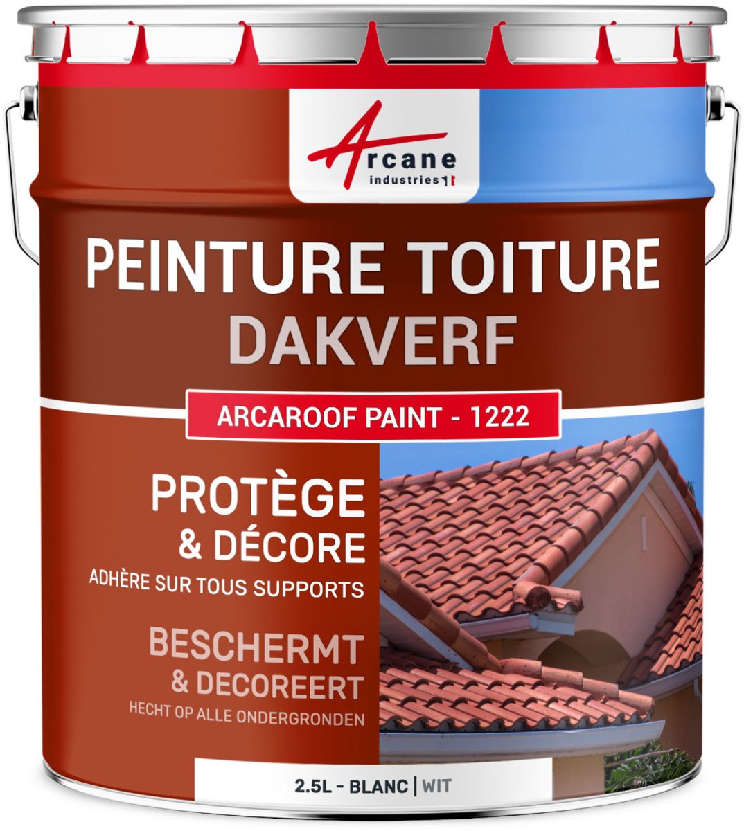 Dak- en Dakpannenverf: ARCAROOF PAINT - 1222