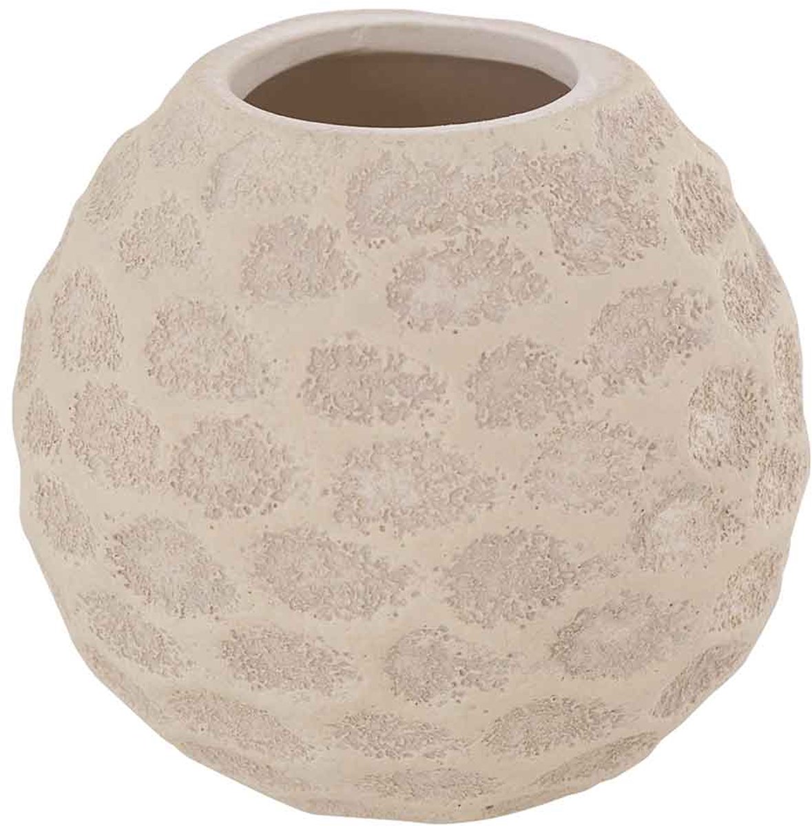 Cosy @ Home Theelichthouder Hand Made Texture Beige