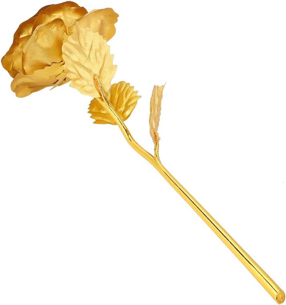 Rozen bladgoud - Eeuwige bloem - Cadeau geven - Pure goudfolie - 27 cm - Goud
