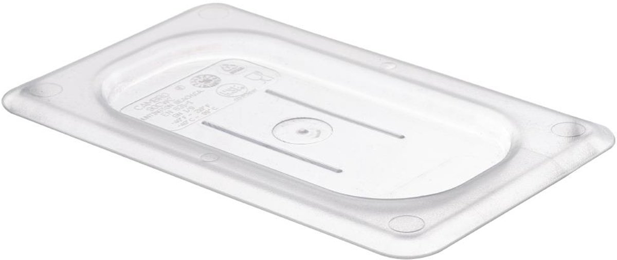 Cambro Plat Polycarbonaat Deksel GN1/9 DM761