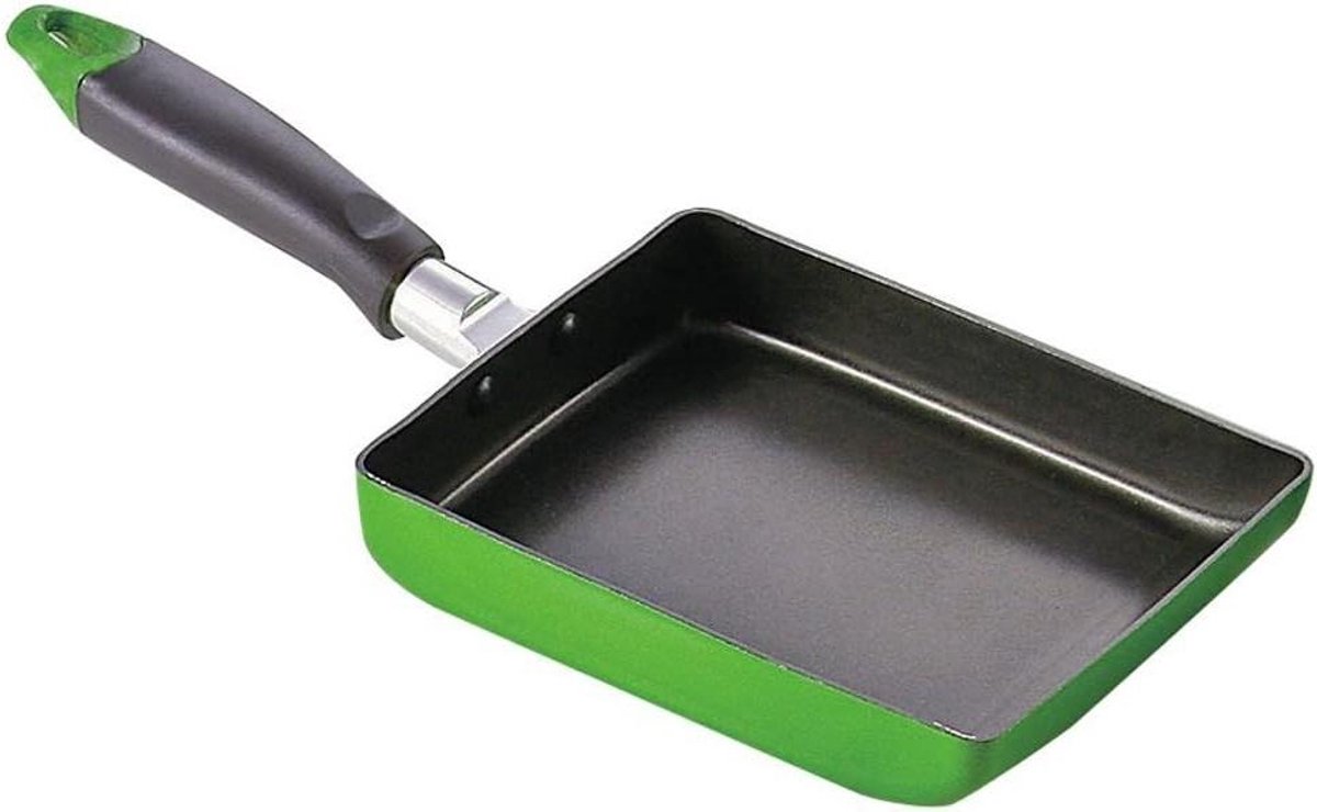 Omelet Pan - Tamagoyaki Pan - Japanse Omelet Maken - Rechthoekige Vorm - 13x18 cm - Metaal
