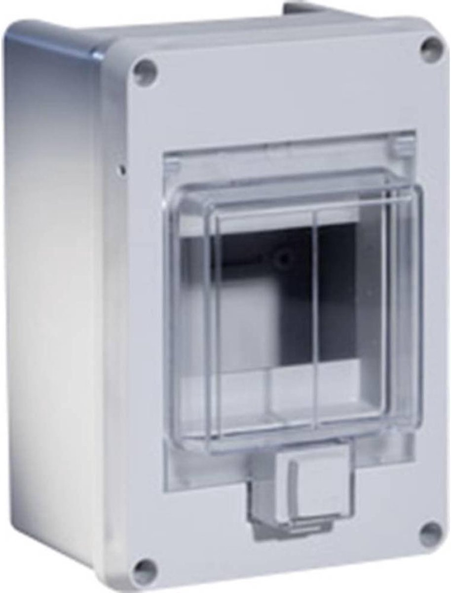 Verdeelbox - Distributiebox Groepenkast - Elektrische Installatie - IP55 Waterdicht - 4 Modules - Wit