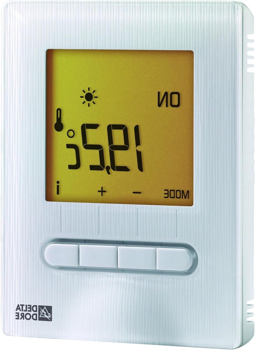 Vloerverwarming Thermostaat - Digitale Regelaar - Comfort Verhoging - Chrono Proportionele Controle - Eén Maat - Wit