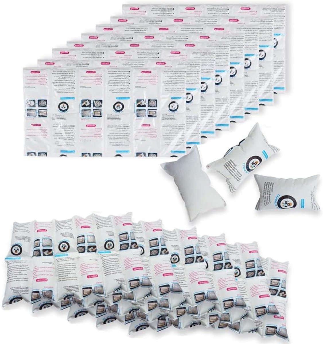 IJsblokjes Vriezerblokken - Herbruikbare Koelpacks - Lunchbox Koel Houden - Langdurige Kou - 12 Stuks - Blauw