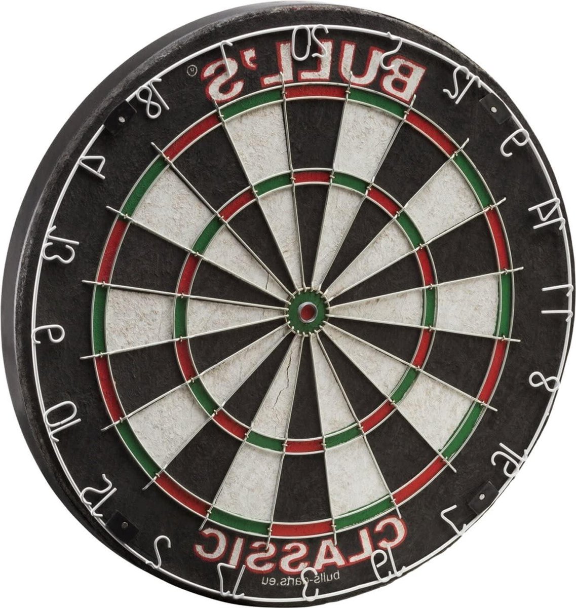 Dartbord Sisal - Klassiek Bord - Hobby Spel - Toernooi Afmetingen - 45 x 4 cm - Meerkleurig