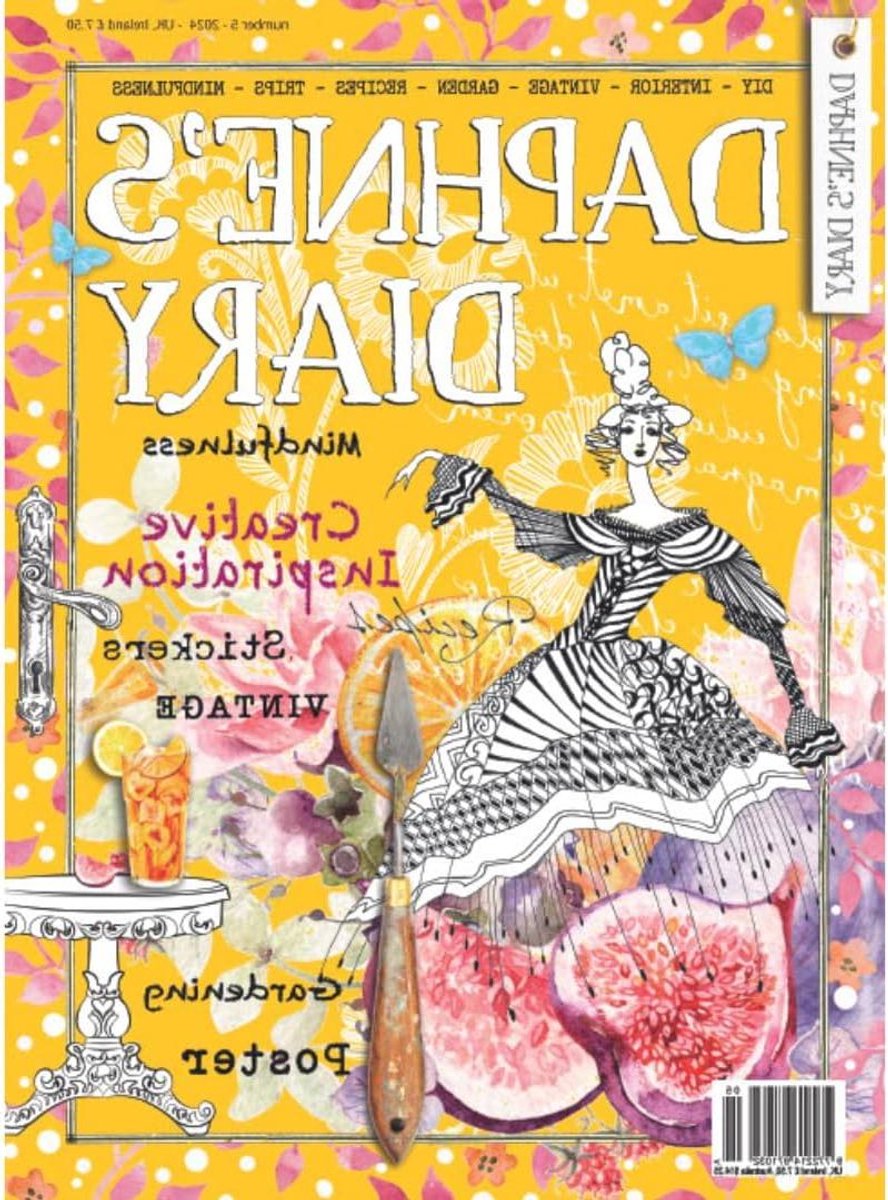 Creatief Magazine - DIY Dagboek - Hobby en Inspiratie - Interactief met Extra's - 21 x 30 x 1 cm