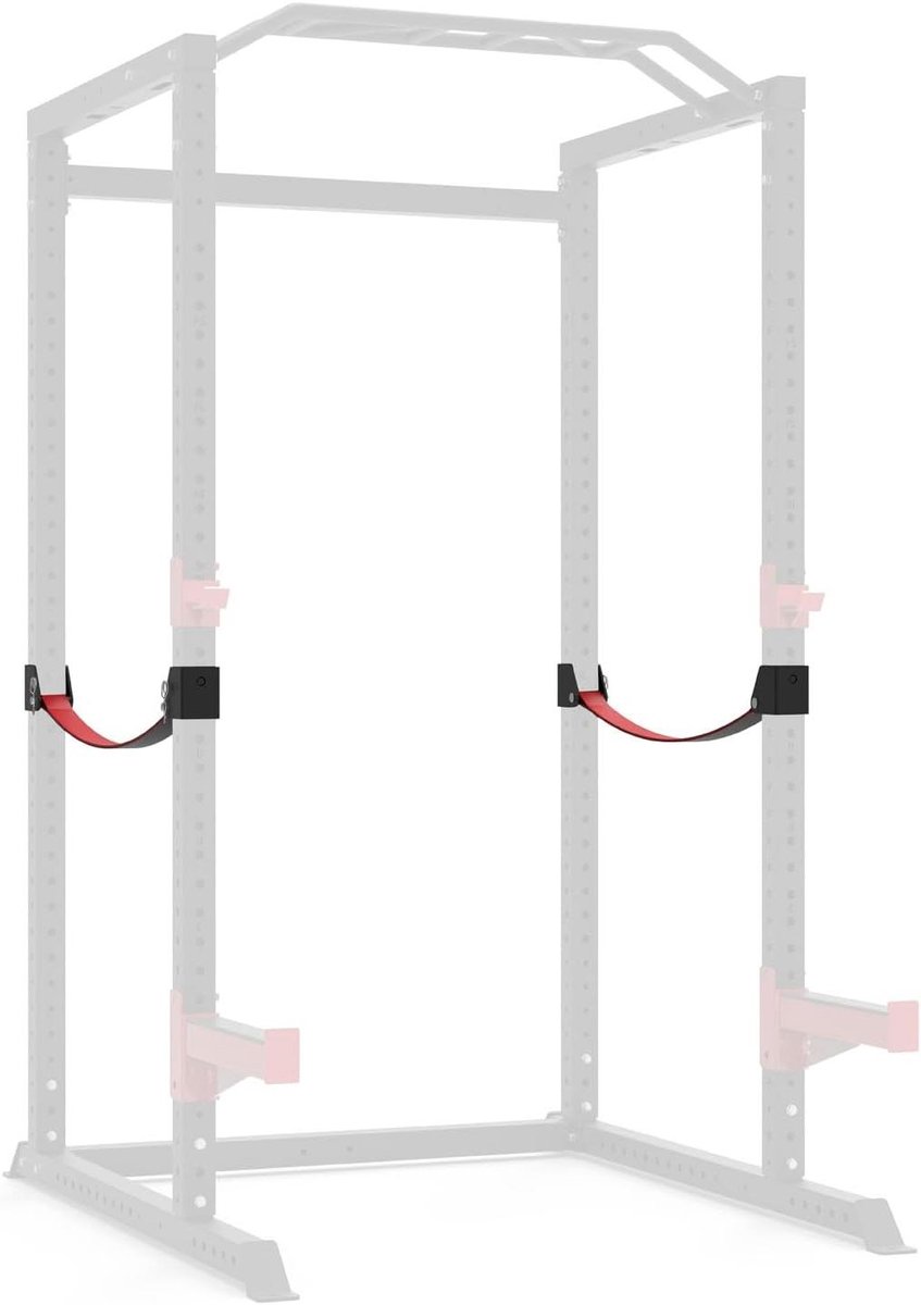 Krachtstation - Power Rack Smith Machine - Thuis trainen - Vrij combineerbaar - 350 kg belastbaar - Zwart