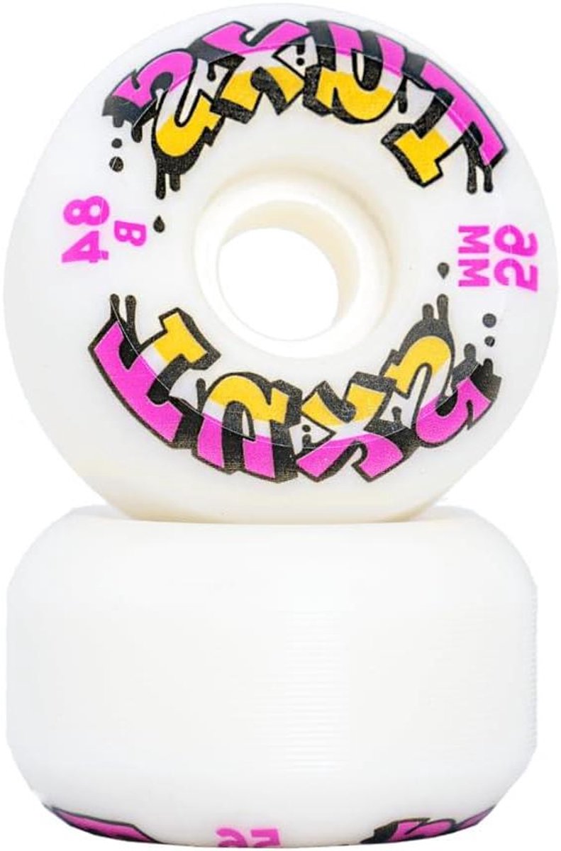 Skateboard Wielen Pro Wielen Skaten en Tricks Premium SHR Urethaan 56mm 84B