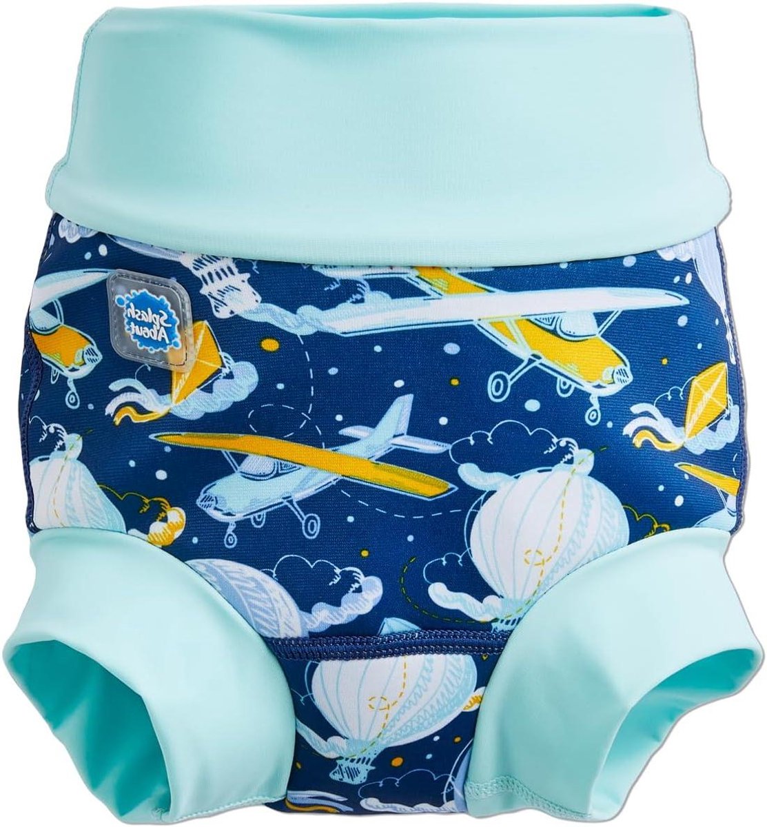 Herbruikbare Zwemluier - Zwemluiers Baby - Veilig Zwemmen - Bacterie-dodende Voering - Standaard Maat - Blauw