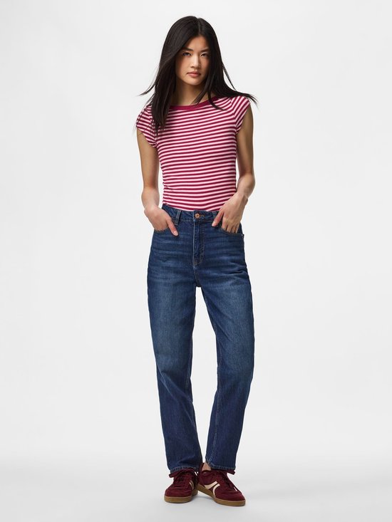 Pieces Straight fit jeans PCGRACE HW ENKEL